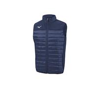Mizuno Sapporo Hybrid Glt M Gilet Homme, Homme, Veste sans Manche, 32FE9A06, Bleu Marine, L