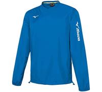 Mizuno Sendai Trad Rain Veste pour homme, Bleu roi, L