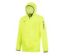 MIZUNO SENDAI WINDBREAKER JACKET GIACCA A VENTO K WAY CON CERNIERA DA UOMO fluo