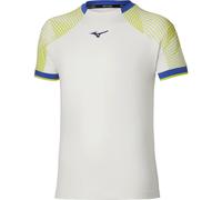 Mizuno Shadow T-shirt Blanc/Jaune M