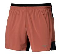 Mizuno Short Active Alpha 2-en-1 5.5in Marron M Homme