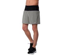Mizuno Short Multi Pocket – Gris/Noir – Homme