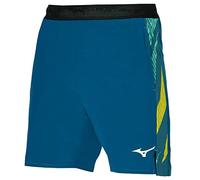 Mizuno Short Amplify pour Homme 20,3 cm, Bleu marocain, Taille S