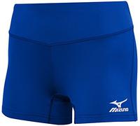 Mizuno Short de volleyball Victory femme – Entrejambe 8,9 cm (3,5") – Bleu marine – M