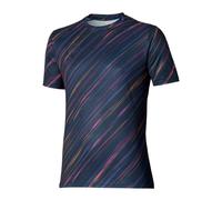 MIZUNO Summer Pack Qd Tee - Homme - Bleu - taille S- modèle 2025
