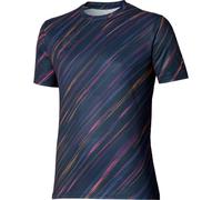 MIZUNO Summer Pack Qd Tee - Homme - Bleu - taille S- modèle 2025