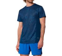 Mizuno T-shirt Active Dryaeroflow Graphic manches courtes Bleu S Homme