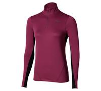 Mizuno Maillot de course Tech Thermal Charge demi-zip Femme Violet Taille S