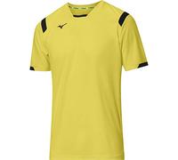 Mizuno T- Shirt Haut de Gamme, Jaune, L Homme