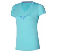 Mizuno T- Shirt Impulse Core Rb, Sable d'Antigua, XS Femme