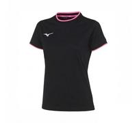 Mizuno T-Shirt Wom Mizuno Tee, Femme - Art. 32EA7240-09 (Noir / Pink Fluo )