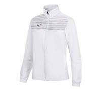 Mizuno Team Chiba Micro Veste de survêtement Femmes-blanc L