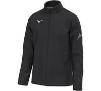 Mizuno Team Packable Hood Jacket Giacca antivento k way con cappuccio Black