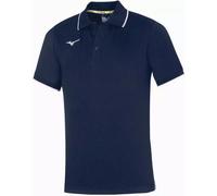 Mizuno Team Polo Homme Collet Côtelé Manches Courtes - 14 Navy/White