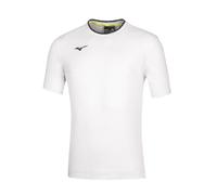 MIZUNO TEAM TEE WHITE MAGLIA A MANICA CORTA IN COTONE DA UOMO