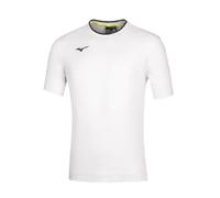 MIZUNO TEAM TEE WHITE MAGLIA A MANICA CORTA IN COTONE DA UOMO