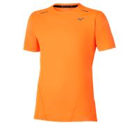 Mizuno - Tech Light Dryaeroflow Short Sleeve Tee - T-shirt homme Tangelo - L