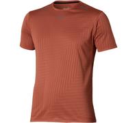 MIZUNO Tech Light Short Sleeve Tee - Homme - Rouge - taille L- modèle 2026