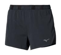 Mizuno - Tech Light Split 3.5" Short - Short running femme Lightning Yellow - L