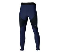 Mizuno Tech Thermal Charge Collant De Course Hommes-Bleu, Taille S