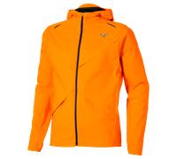 Mizuno - Tech Thermal Charge Hodded Jacket - Veste running homme Tangelo - XL