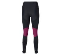 Mizuno - Tech Thermal Charge Long Tight - Collant running femme Black / Dark purple - XS