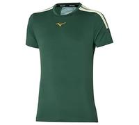 Mizuno Tee d'ombre Shirt, Aiguille de pin (Pineneedle), L Homme
