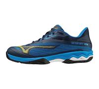 Mizuno Tennis Wave Exceed Tour AC pour Homme, Robe Blues Bolt 2 Neon, 45 EU