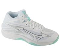 Mizuno Thunder Blade Z Mid V1GC237540 Chaussures de Volleyball pour Femme, Blanches, 42 EU