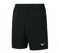 MIZUNO Tokyo Micro Bermuda Shorts, Noir/Jaune Fluo, M Mixte