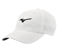 Mizuno Tour Chapeau léger réglable Golf, Blanc/Noir, Taille Unique Mixte