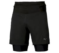 Mizuno Short Trail Multipocket 2-en-1 Noir XL