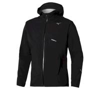 Mizuno - Trail Waterproof 20K Hooded Jacket - Veste imperméable homme Black - S