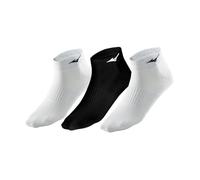 Mizuno Training Mid 3P Chaussettes, White/White/Black, S Mixte