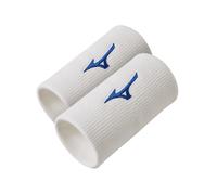 Mizuno Unisex Long Wristbands White