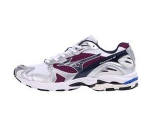 Mizuno Unisex S.l.wave Rider 10 White/baritoneblue/darkpurple Taille: 44 | Chaussures de running Outlet | Unisex | Blanche