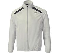 Mizuno Veste de golf pour homme Move Breath Thermo Move Tech avec fermeture éclair complète imperméable gris taille moyenne