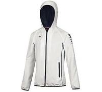 Mizuno Veste Nagasaki Micro Jacket, Femme - Art. 32EE7202-71 (Blanc/Navy)