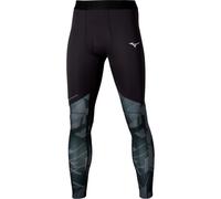 MIZUNO Virtual Body G5 Long Tights - Homme - Noir / Gris / Vert - taille S- modèle 2026
