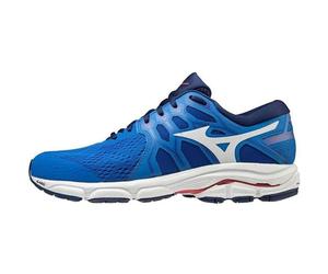 Mizuno Wave Assimiler Le 4, Chaussures Pour Jogging Sur Strada Homme, Princessblue / Blanc/Lollipo, 44 Ue 44
