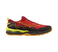 Mizuno - Wave Daichi 9 - Chaussures trail homme High Risk Red / Evening Primrose / Bright Marigold - 44.5