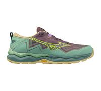 Mizuno - Wave Daichi 9 W Granite green F.yellow Palekhak - 7 - Chaussures de trail