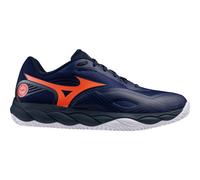 Mizuno Wave Enforce Court 2 Clay Unisexe Bleu/Orange 44