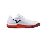 Mizuno Wave Enforce Court CC Chaussures de tennis pour homme, White Red, 44 EU