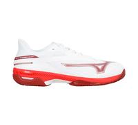 Mizuno Wave Exceed Court Chaussure terre battue Hommes - blanc, rouge 47