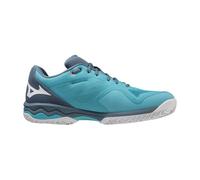 Mizuno Wave Exceed Light CC Chaussures de Tennis pour Homme, Maui Bleu Blanc Bleu Chine, 46 EU