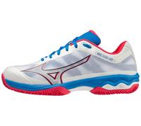 Mizuno Wave Exceed Light Padel, Chaussures Homme, Blanc/OperaRed/Peace Blue, 41 EU, White Operared Peace Blue, 41 EU