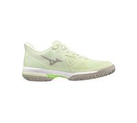Mizuno Wave Exceed Tour 5CC (W), Chaussures de Padel Femme, Ambrosia/Silver/Techno Green, 38 EU, Ambrosia Silver Techno Green, 38 EU