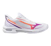 Mizuno Wave Exceed Tour 7 Clay Femmes Blanc/Orange/Violet 40