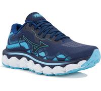 Mizuno Wave Horizon 7 - Chaussures running femme Pageant Blue / Mercury Blue / Plein Air 39